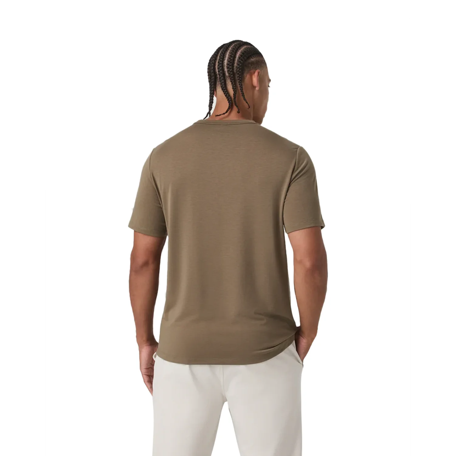 Vuori Men's Current Tech T Shirt Peppercorn - Image 2