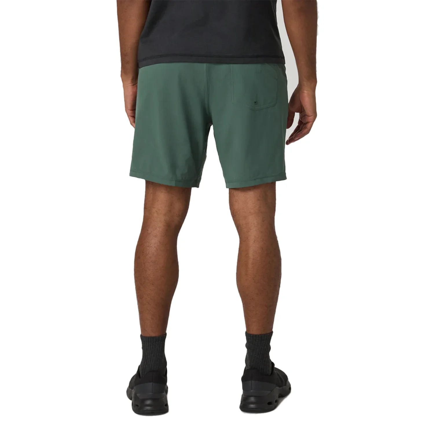 Vuori Men's Kore Lined 7" Short Agate Green Tonal - Image 3