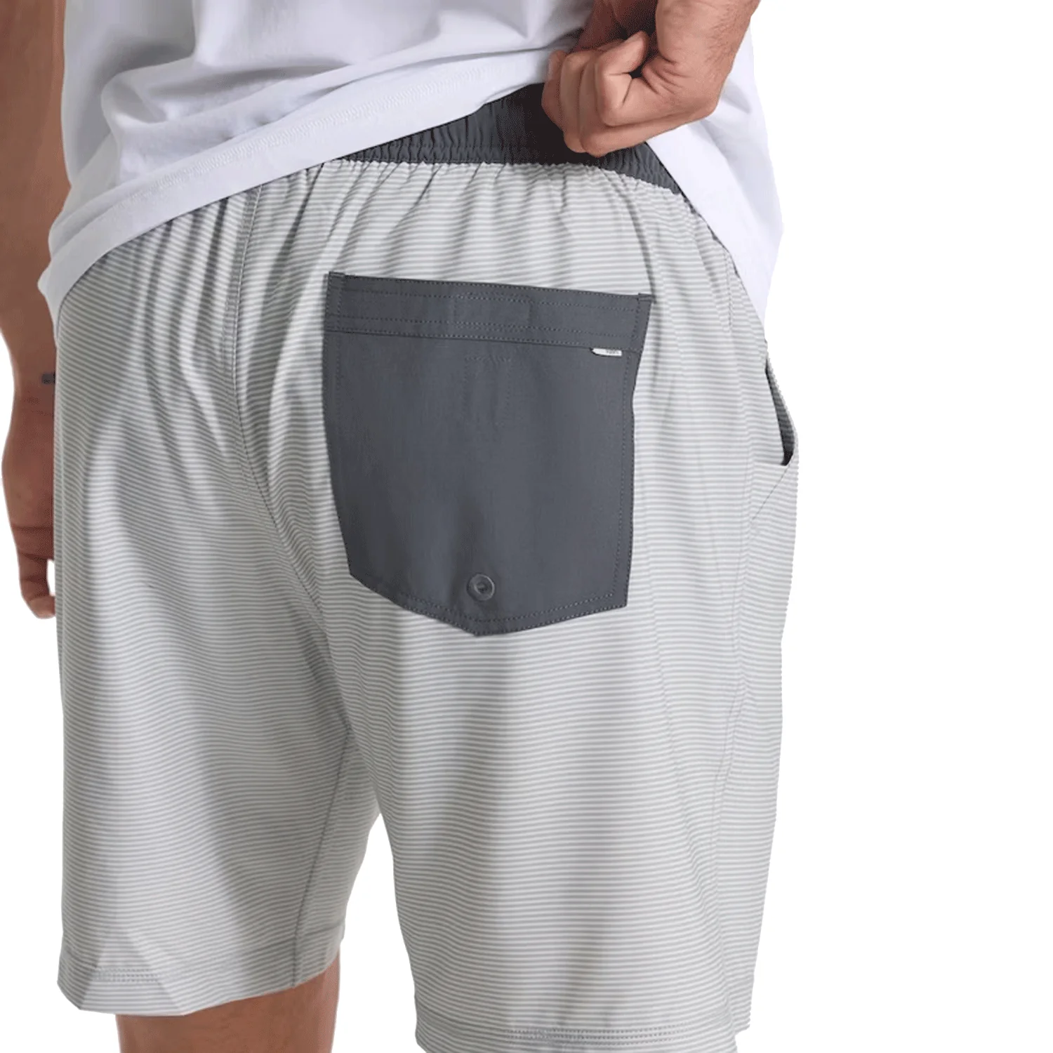 Vuori Men's Kore Short Neptune Stripe - Image 2