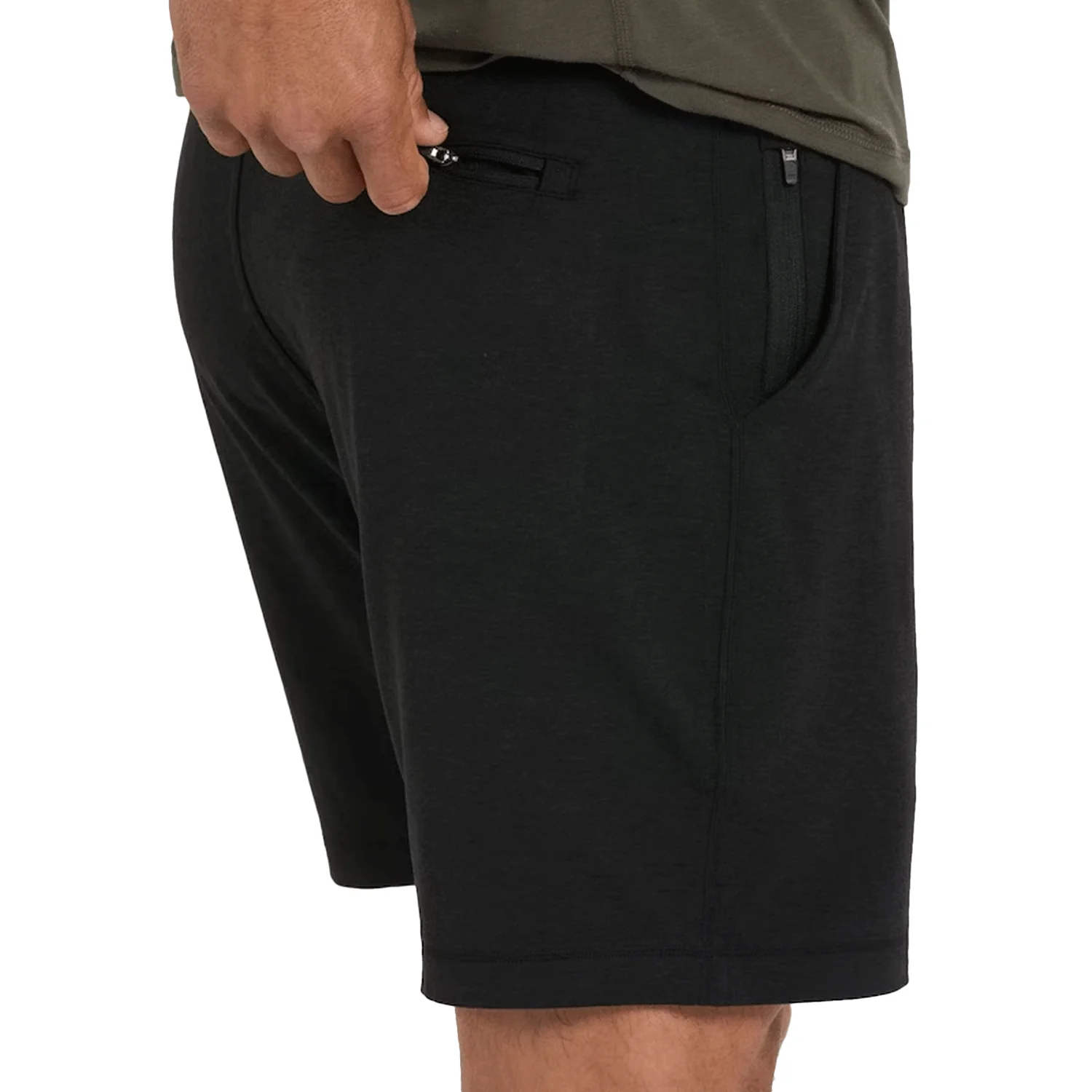 Vuori Men's Ponto Short Black Heather - Image 2