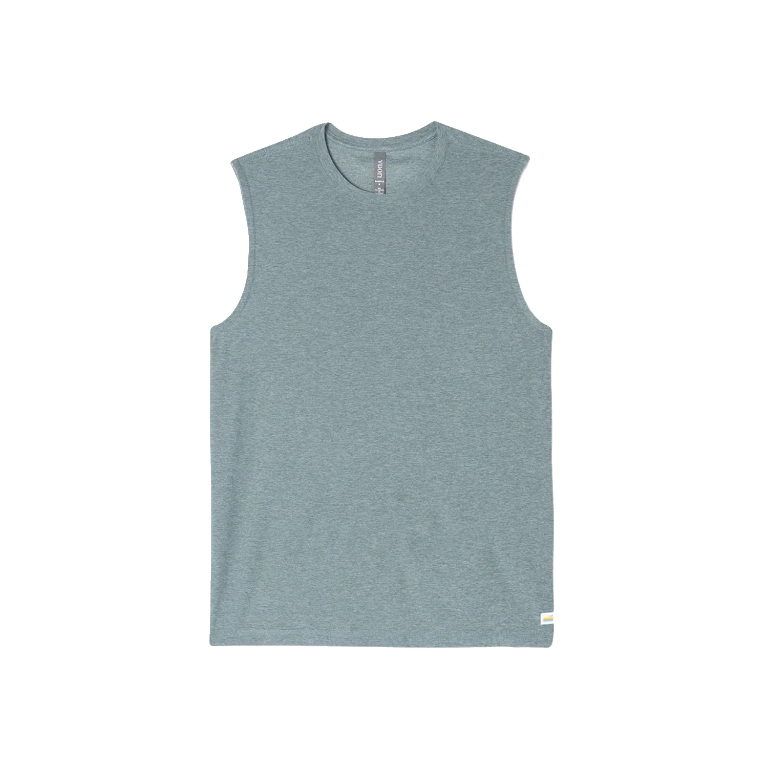 Vuori Men's Strato Muscle T Shirt Kashmir Heather - Image 3