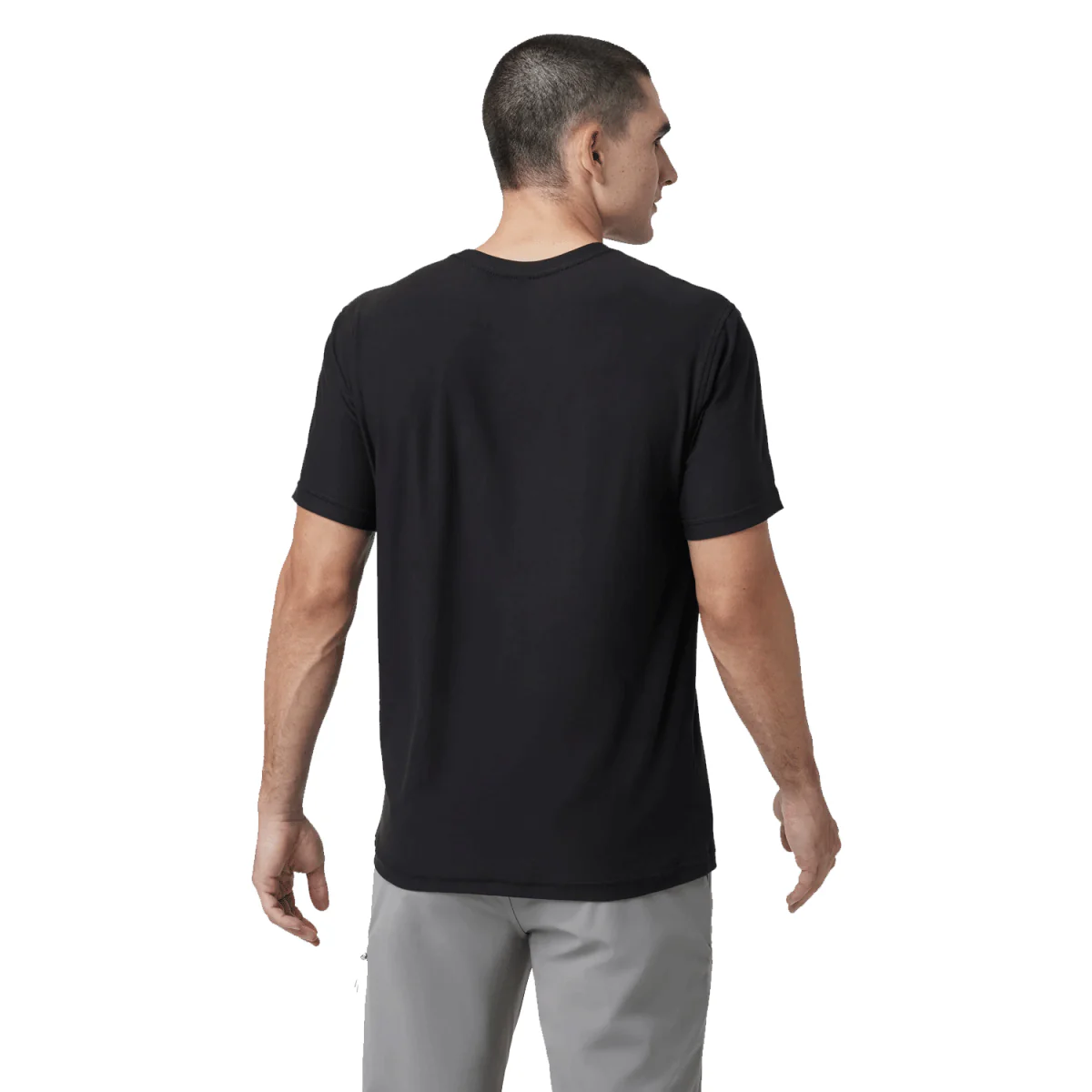 Vuori Men's Strato Tech T Shirt Black - Image 2