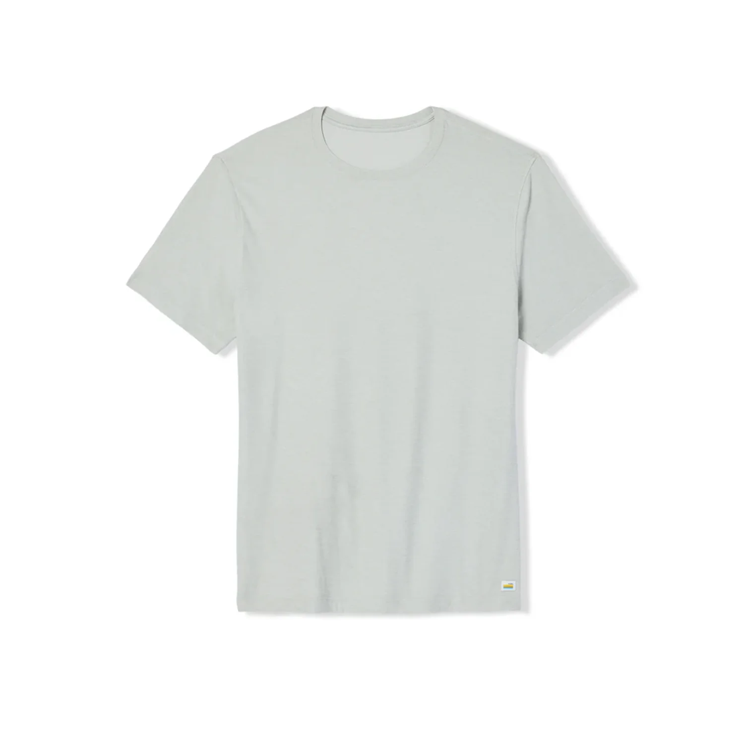Vuori Men's Strato Tech T Shirt Storm Blue Heather - Image 3