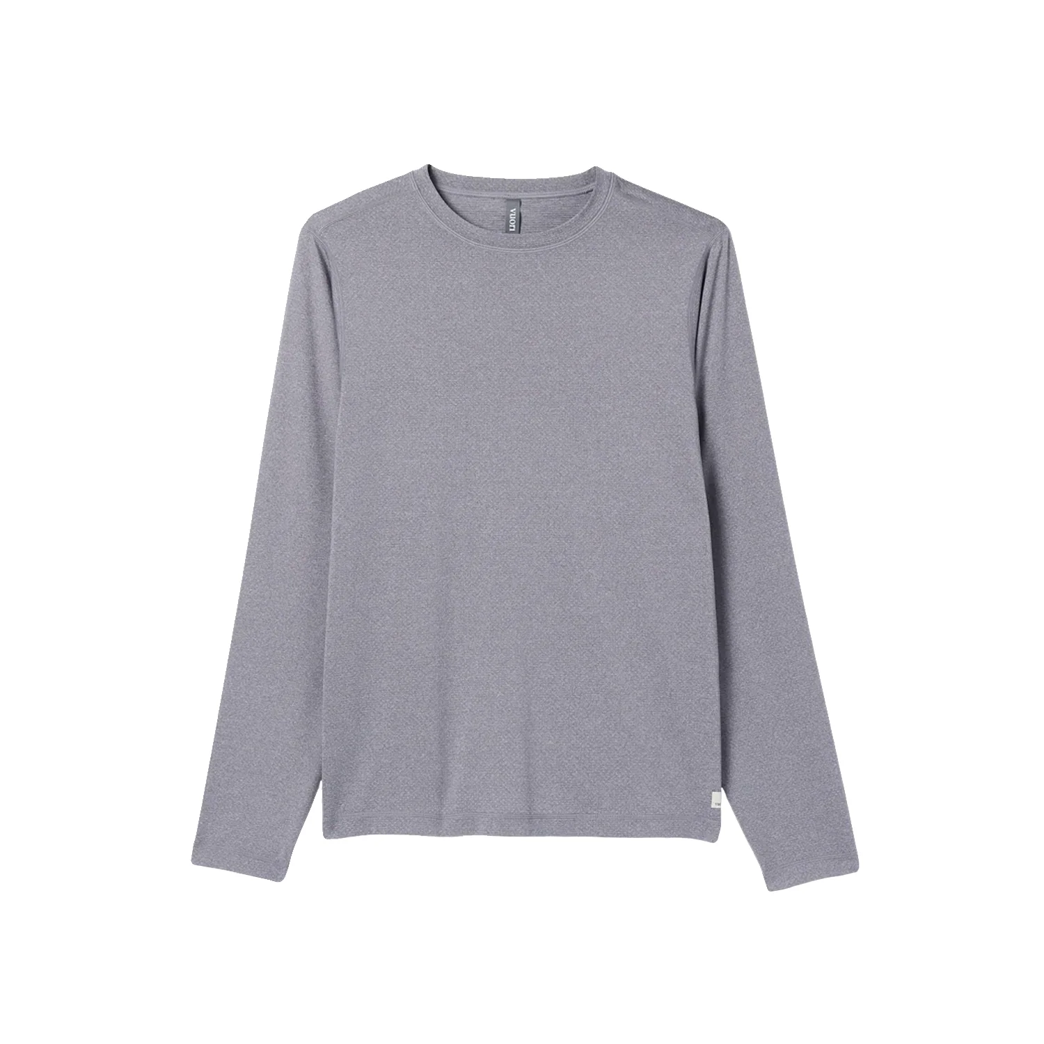 Vuori Men's Tradewind Performance 2.0 L/S Top Port Heather - Image 4