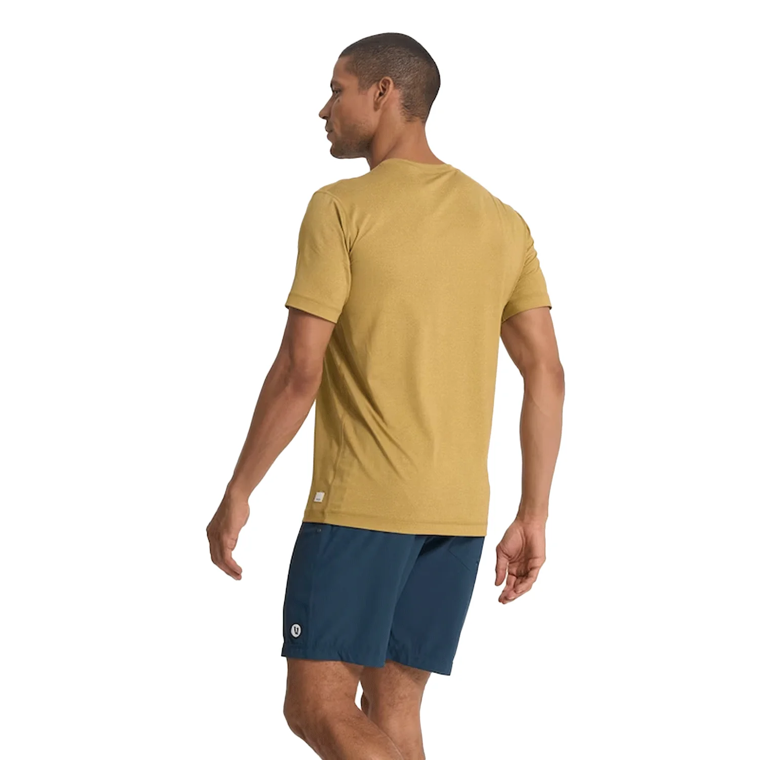 Vuori Men's Tradewind Performance Tee Ojai Heather - Image 2