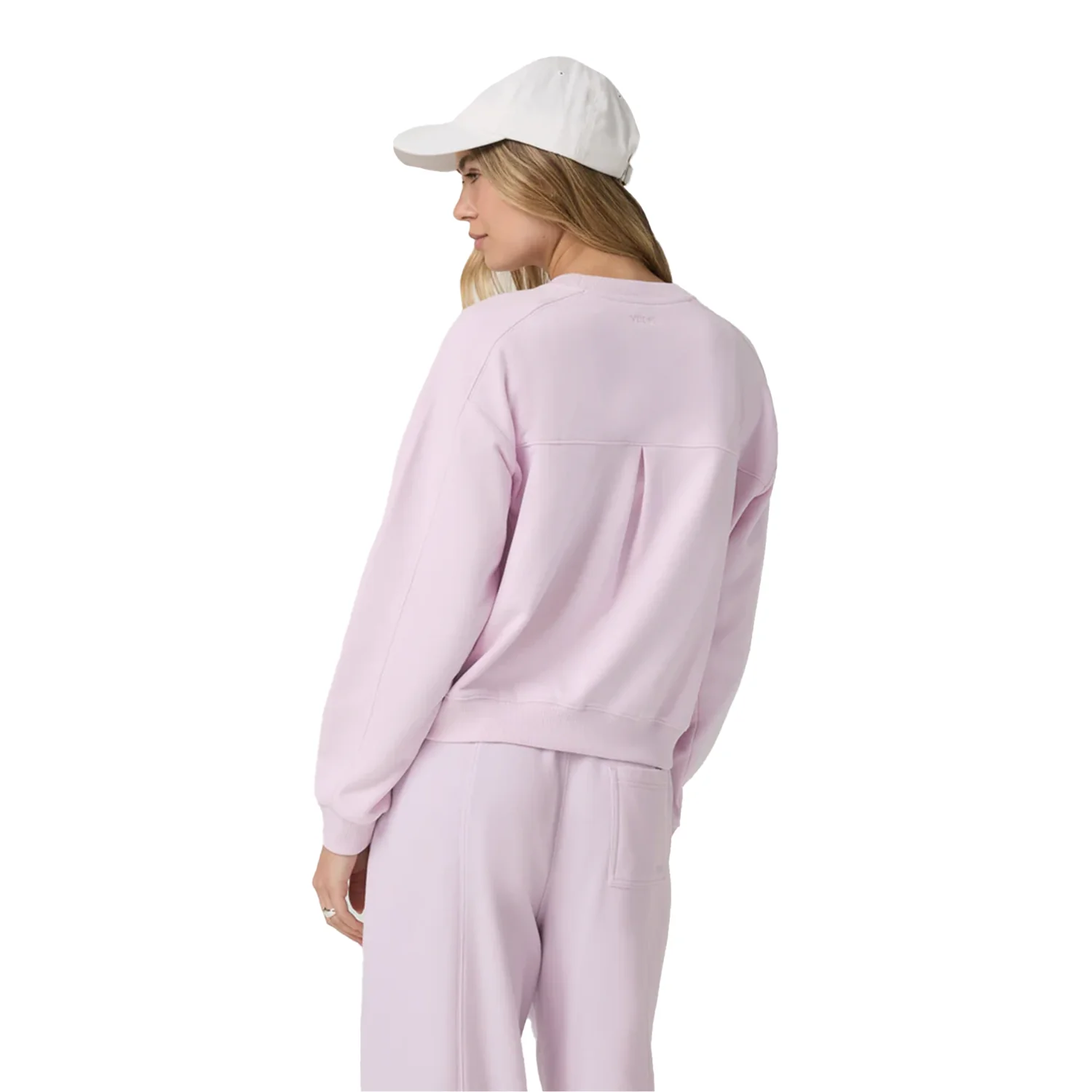 Vuori Women's Sedona Seams Crew Sweater Lilac Breeze - Image 3