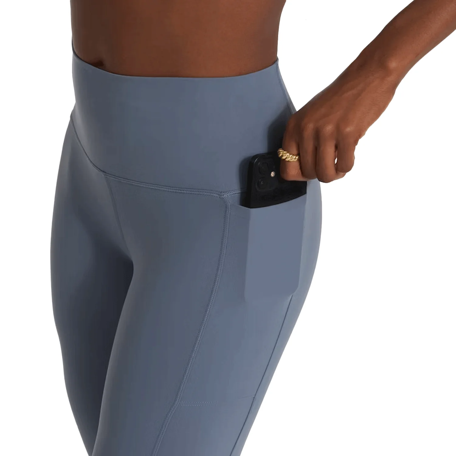 Vuori Women's Studio Pocket Legging Light Azure - Image 2