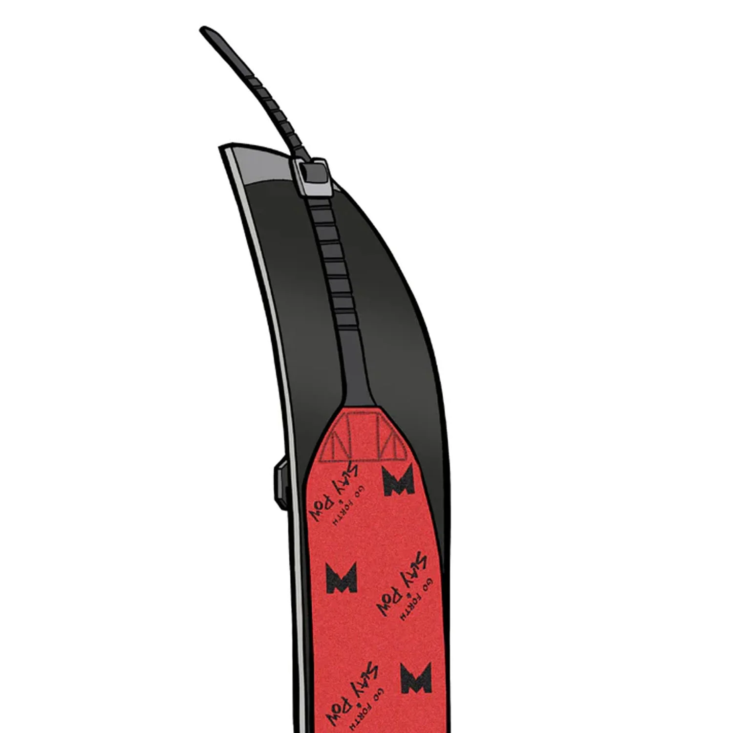 Weston Approach Precut Splitboard Skin 2023 - Image 2