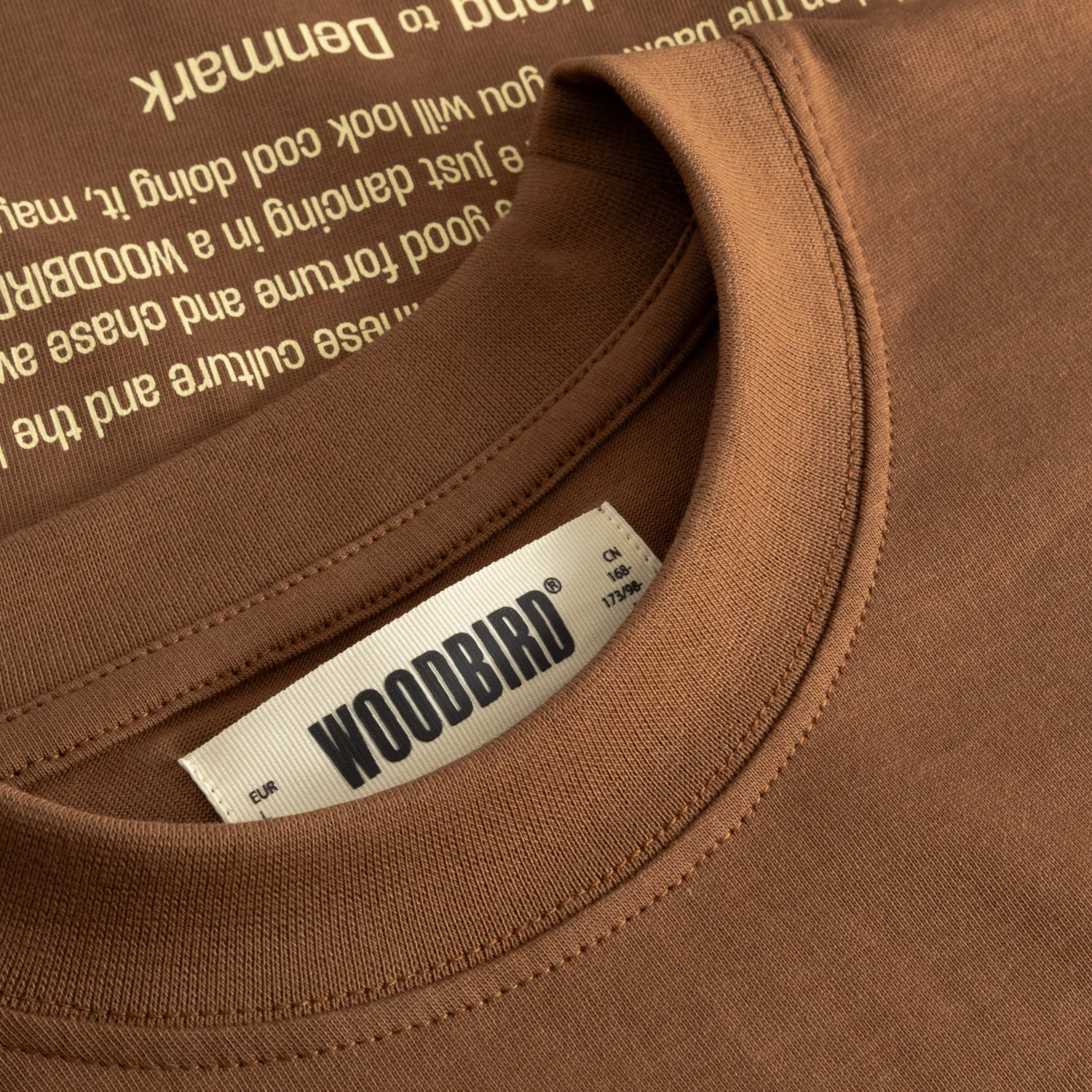 Woodbird Men's Beam Lion T Shirt Mid Brown - Image 3