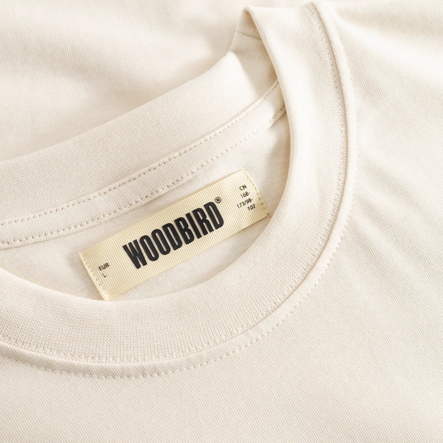 Woodbird Men's Beam Lion T Shirt Off White - Image 3