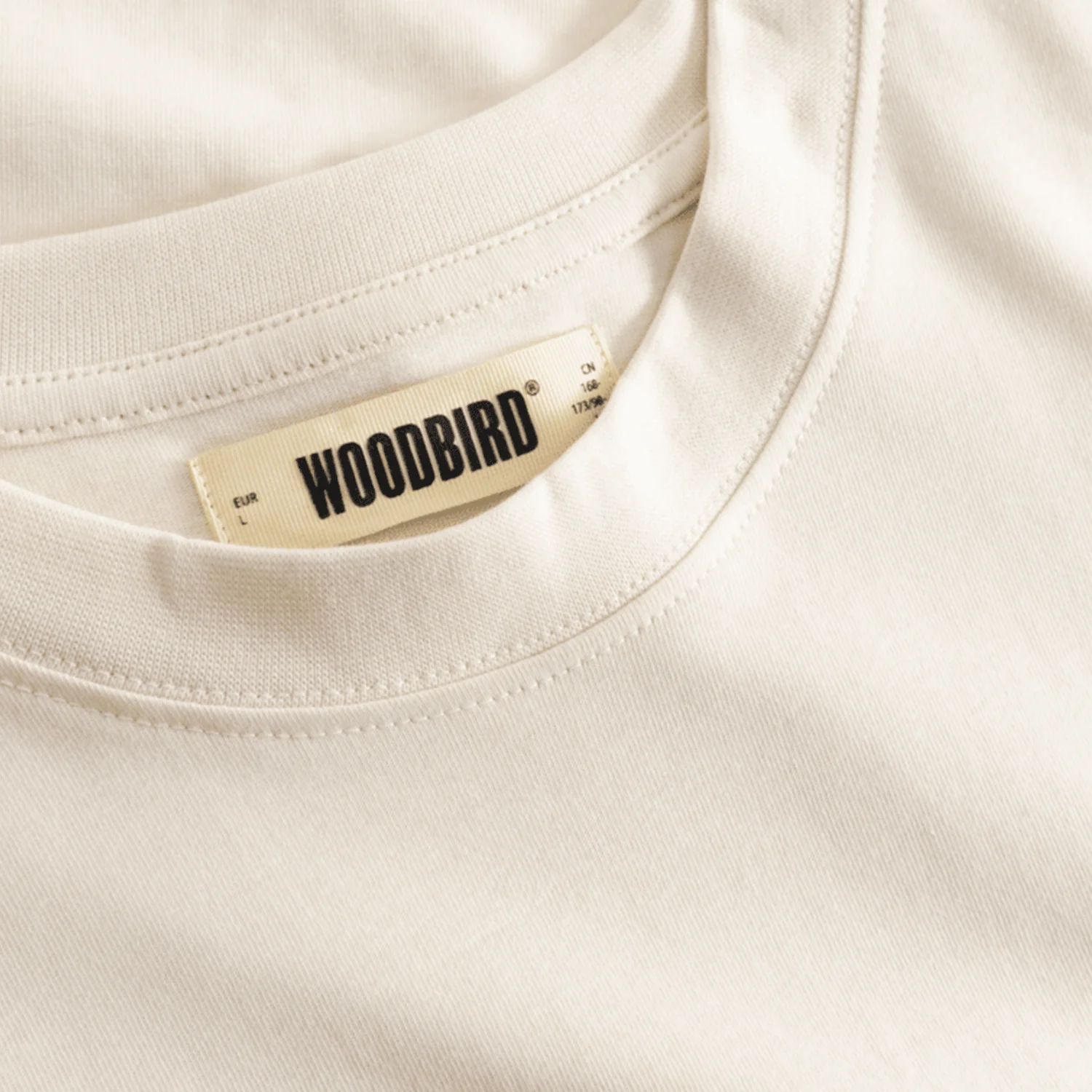 Woodbird Men's Beam Suma T-Shirt Off White - Image 3