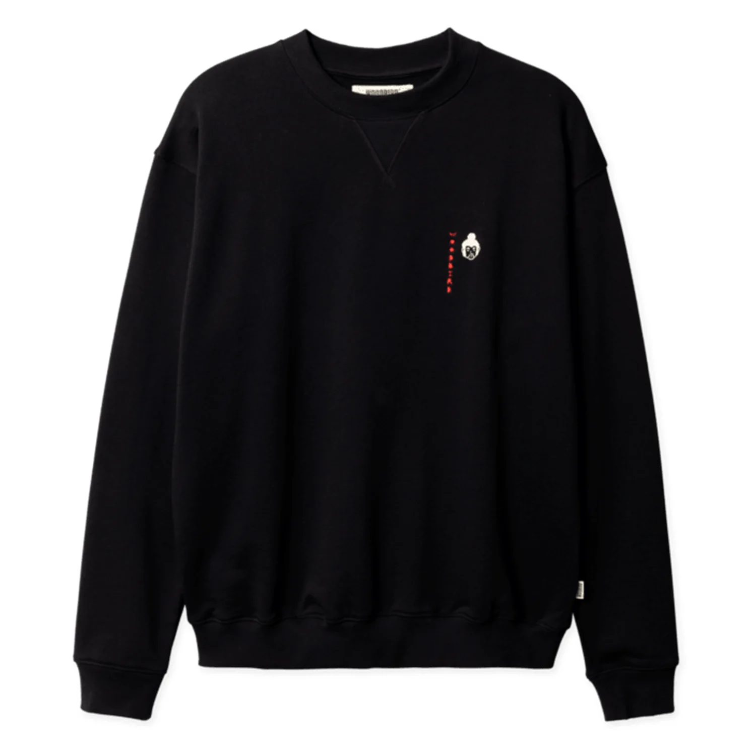 Woodbird Men's Cane Suma Crew Black - Image 2