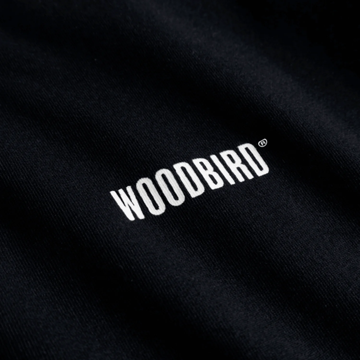 Woodbird Men's Joes L/S Logo T-Shirt Black - Image 4