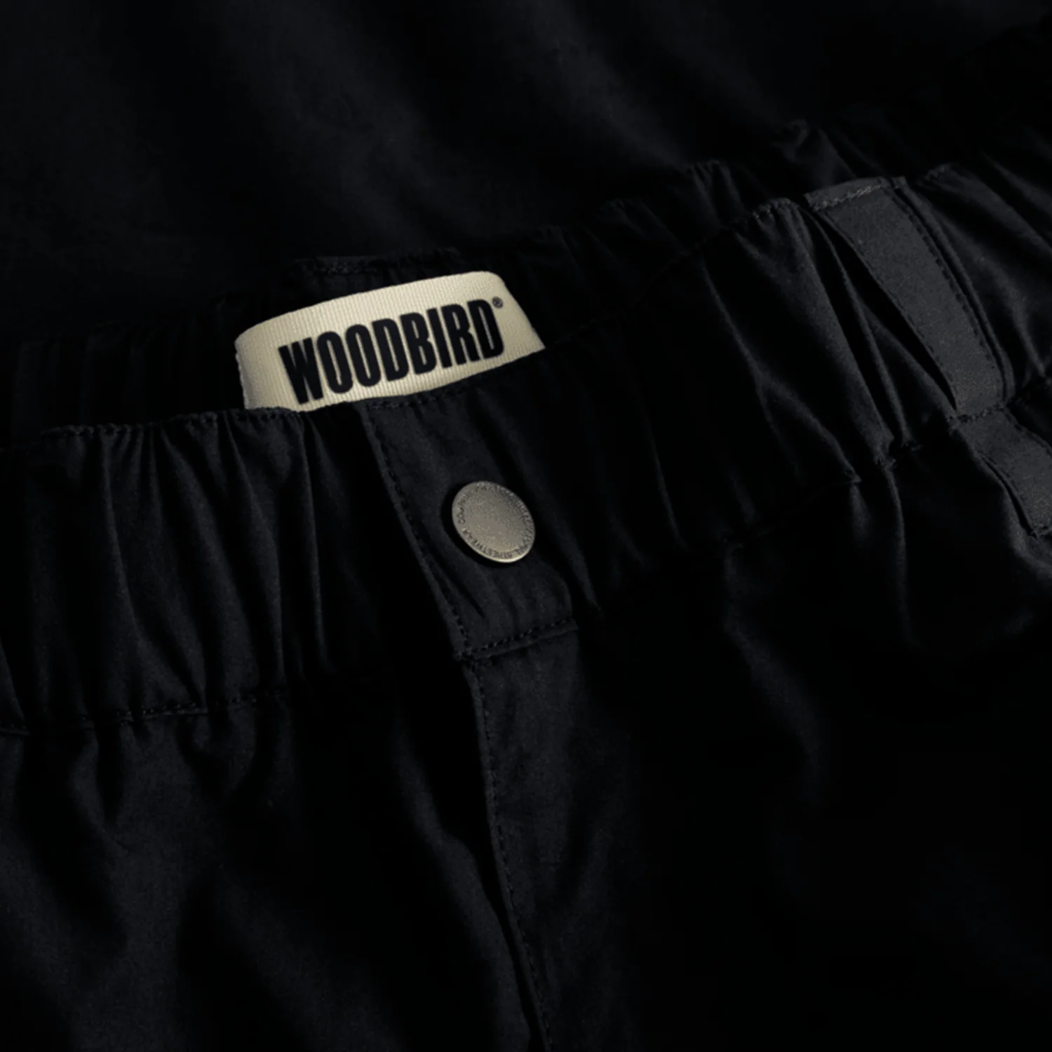 Woodbird Men's Noul Paper Pant Black - Image 4