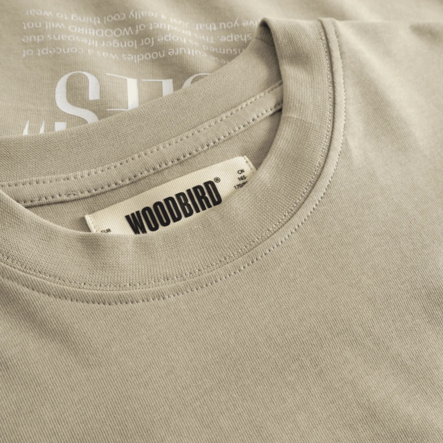 Woodbird Women's Balo Sea T-Shirt Stone - Image 3