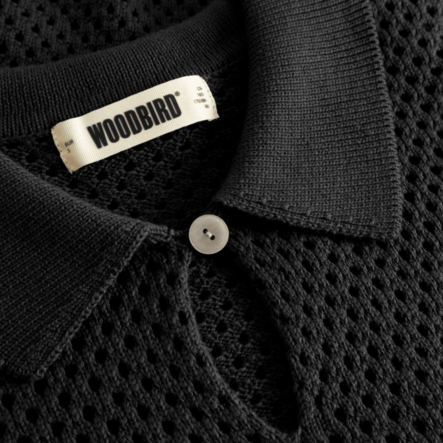 Woodbird Women's Dashy Crade Polo Black - Image 4