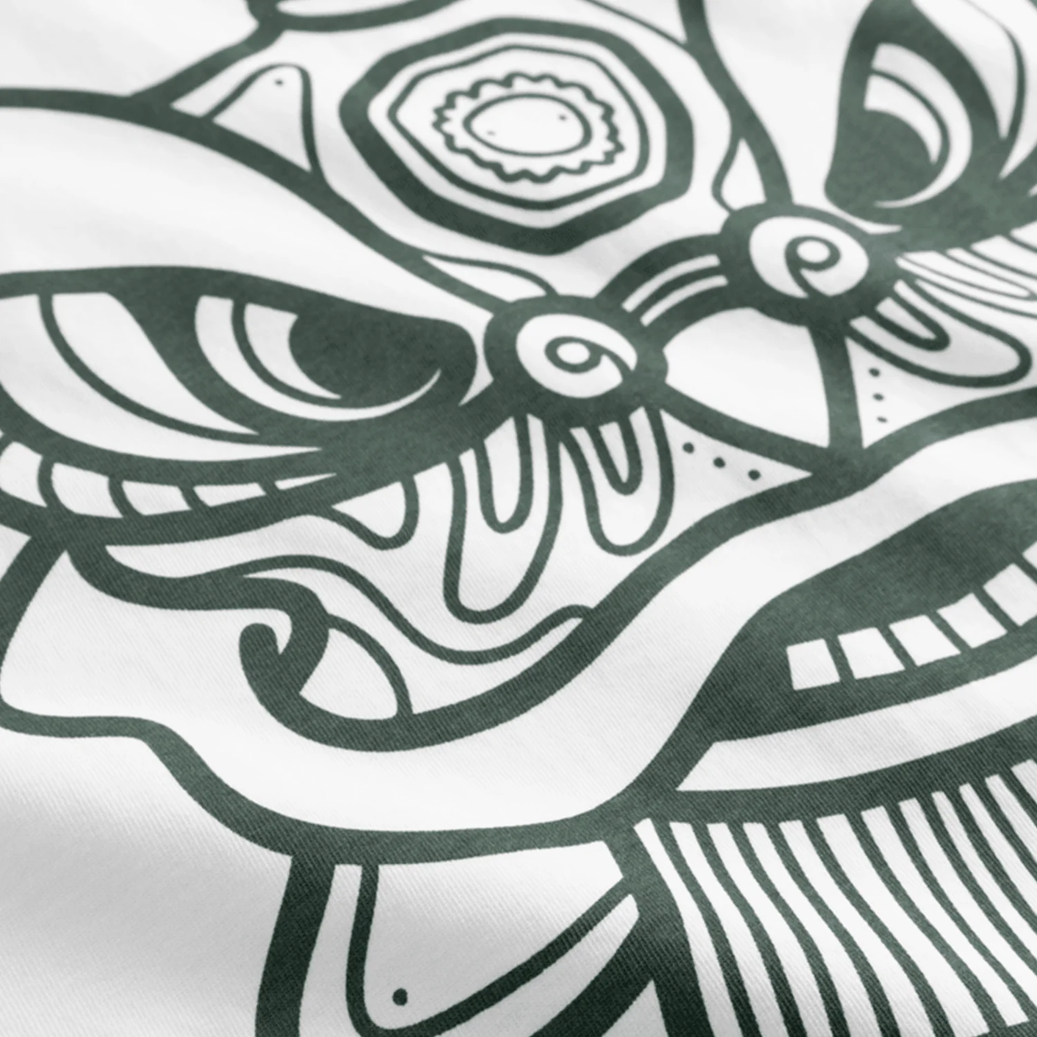 Woodbird Women's Juno Lion T-Shirt White - Image 4