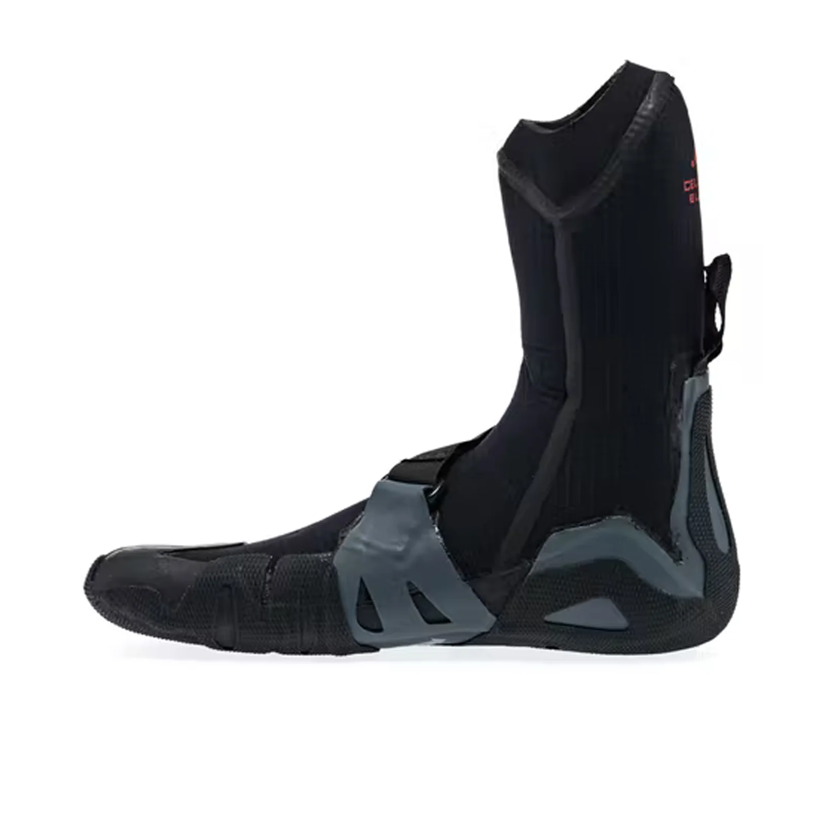 Xcel Drylock Split Toe  Surf Boots 5mm Black-Grey - Image 2