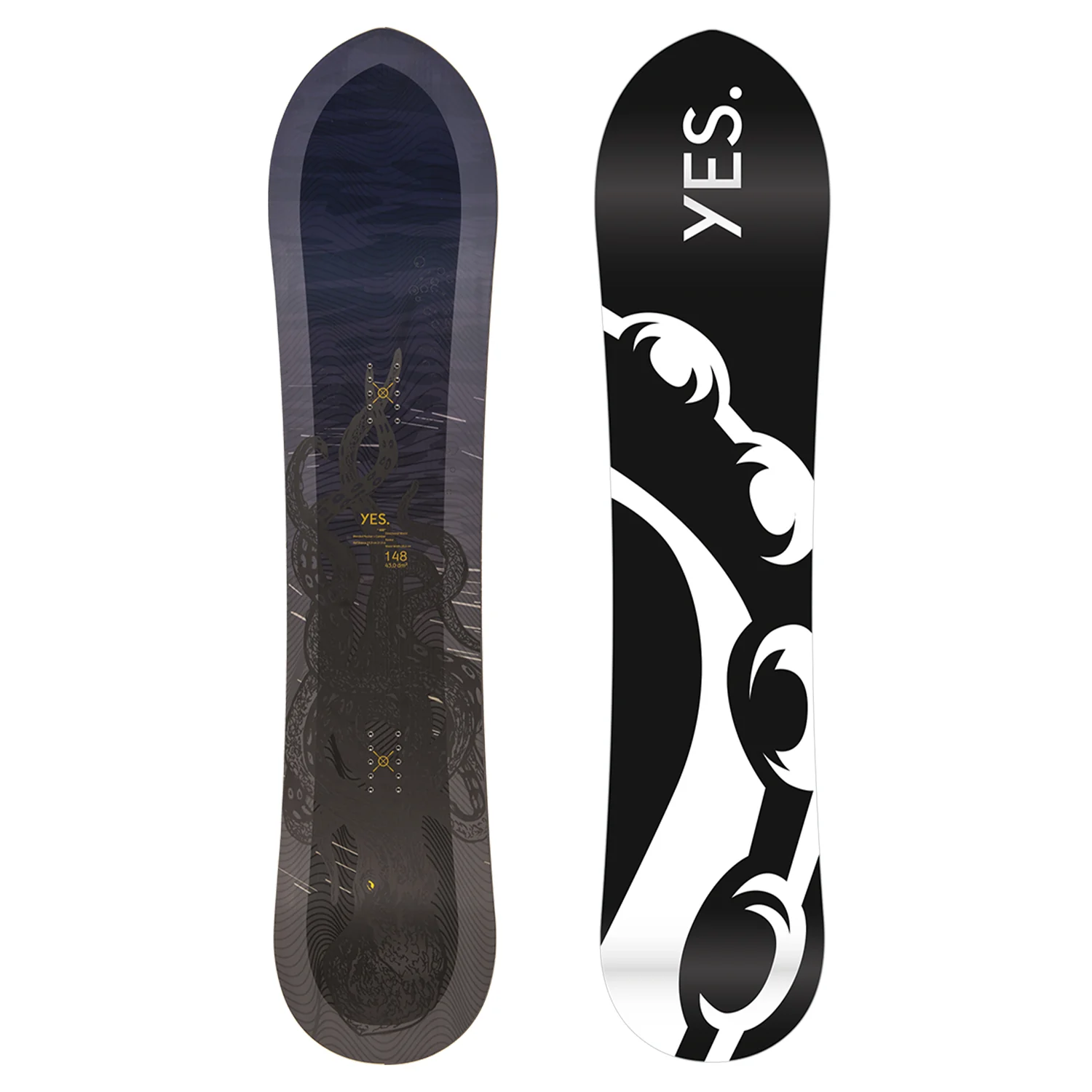 Yes Men's 420 Snowboard 2024