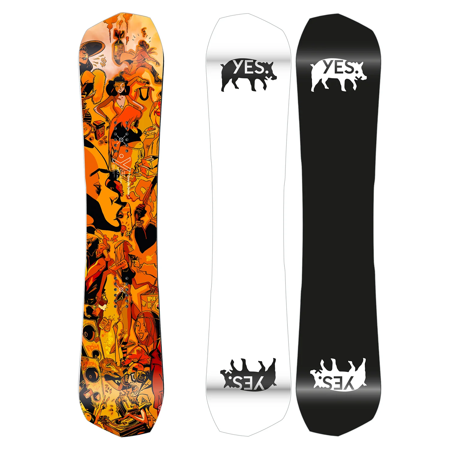 Yes Greats Uninc Snowboard 2023 - Image 2
