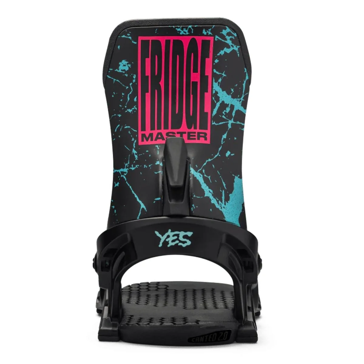 Yes Men's Airmaster Fridge Snowboard Bindings 2025 Black - Image 2