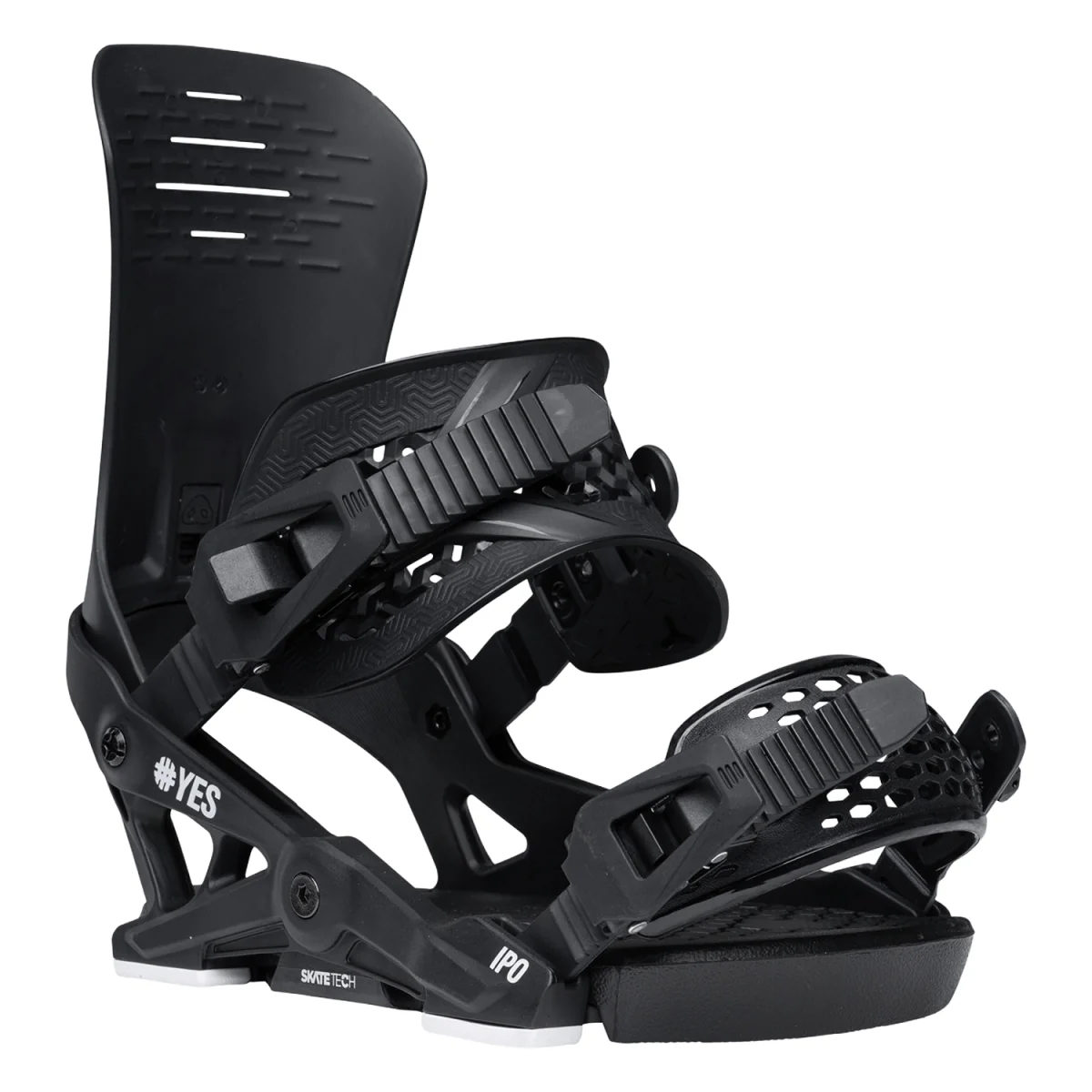 Yes Men's IPO Snowboard Bindings 2026 Pitch Black - Image 2