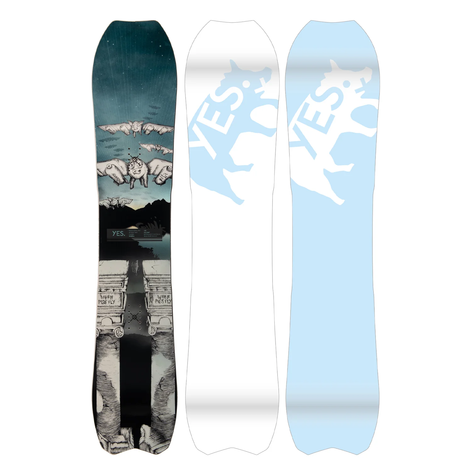Yes Warca Uninc JPS Snowboard 2023 - Image 2