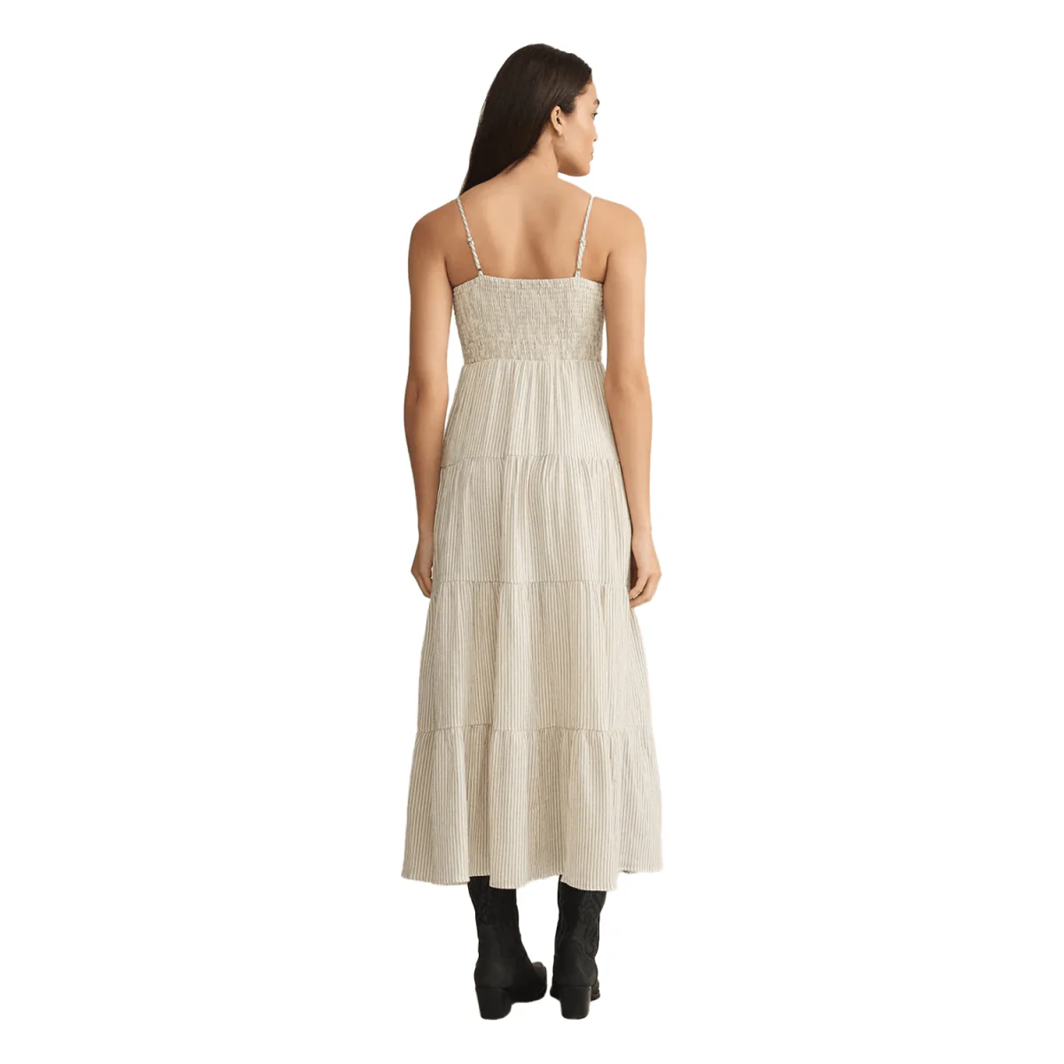 Z Supply Women's Balos Striped Maxi Dress Natural - Image 2