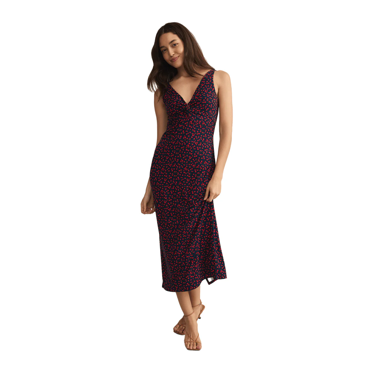 Z Supply Women's Eleve La Rosa Ditsy Midi Dress Eclipse - Image 3
