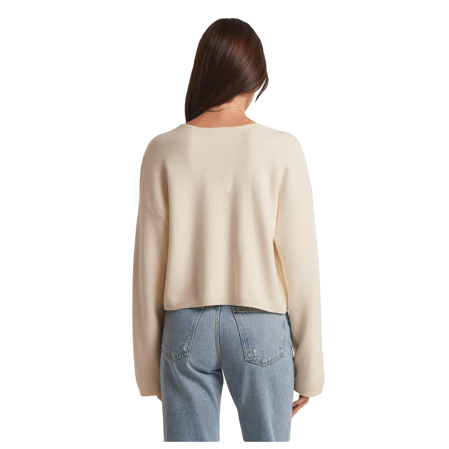 Z Supply Women's Estelle Cardigan Sandstone - Image 3