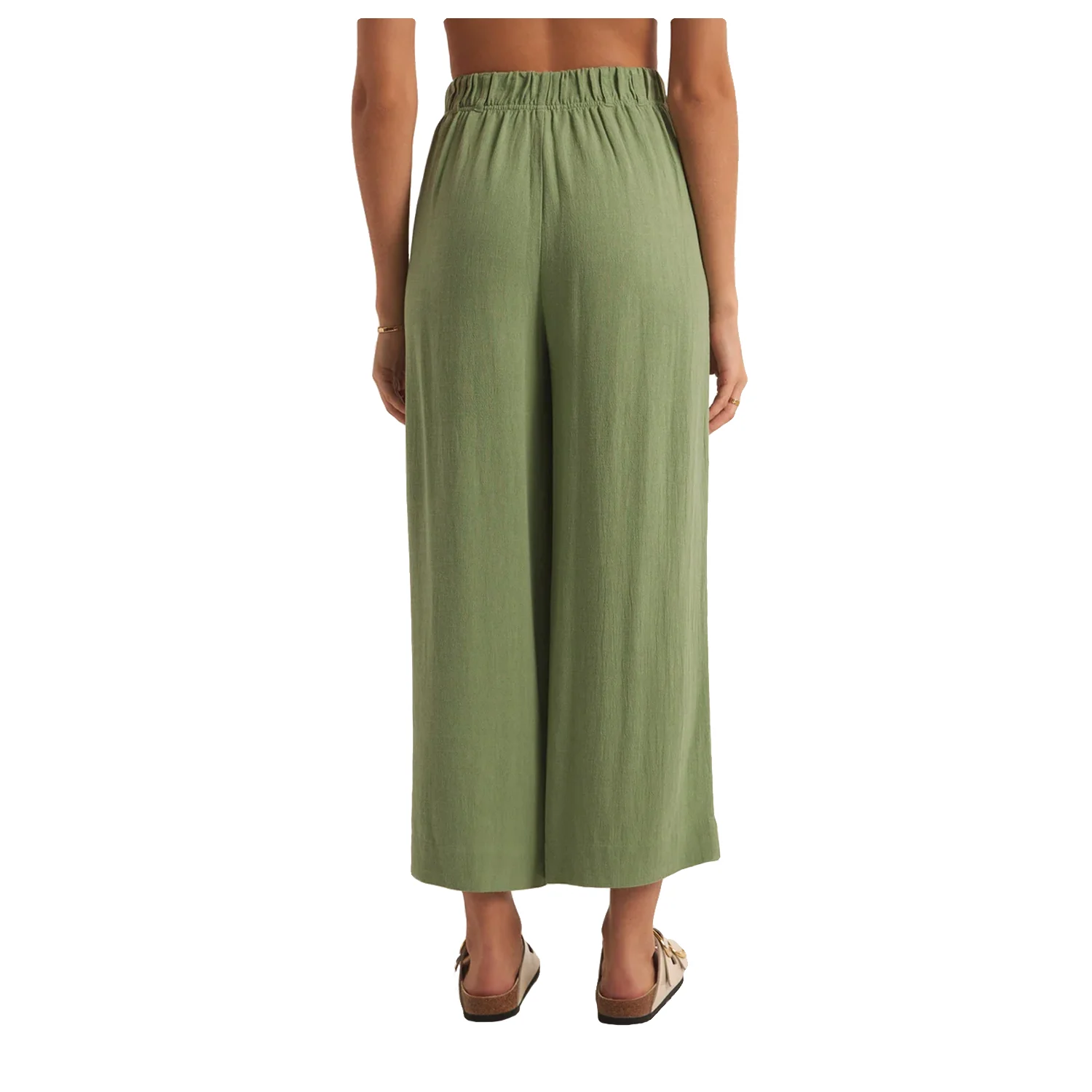 Z Supply Women's Farah Pant Matcha - Image 2