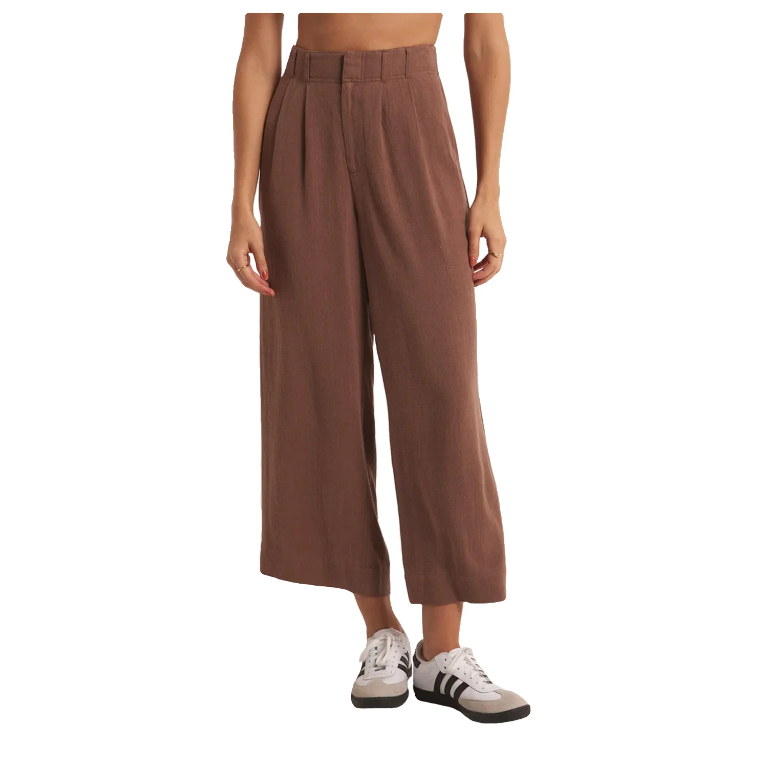 Z Supply Women's Farah Pant Whipped Mocha - Image 3