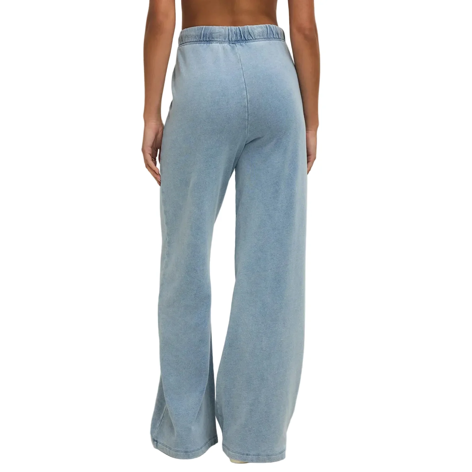 Z Supply Women's Hunter Knit Denim Pant Ocean Air Indigo - Image 2