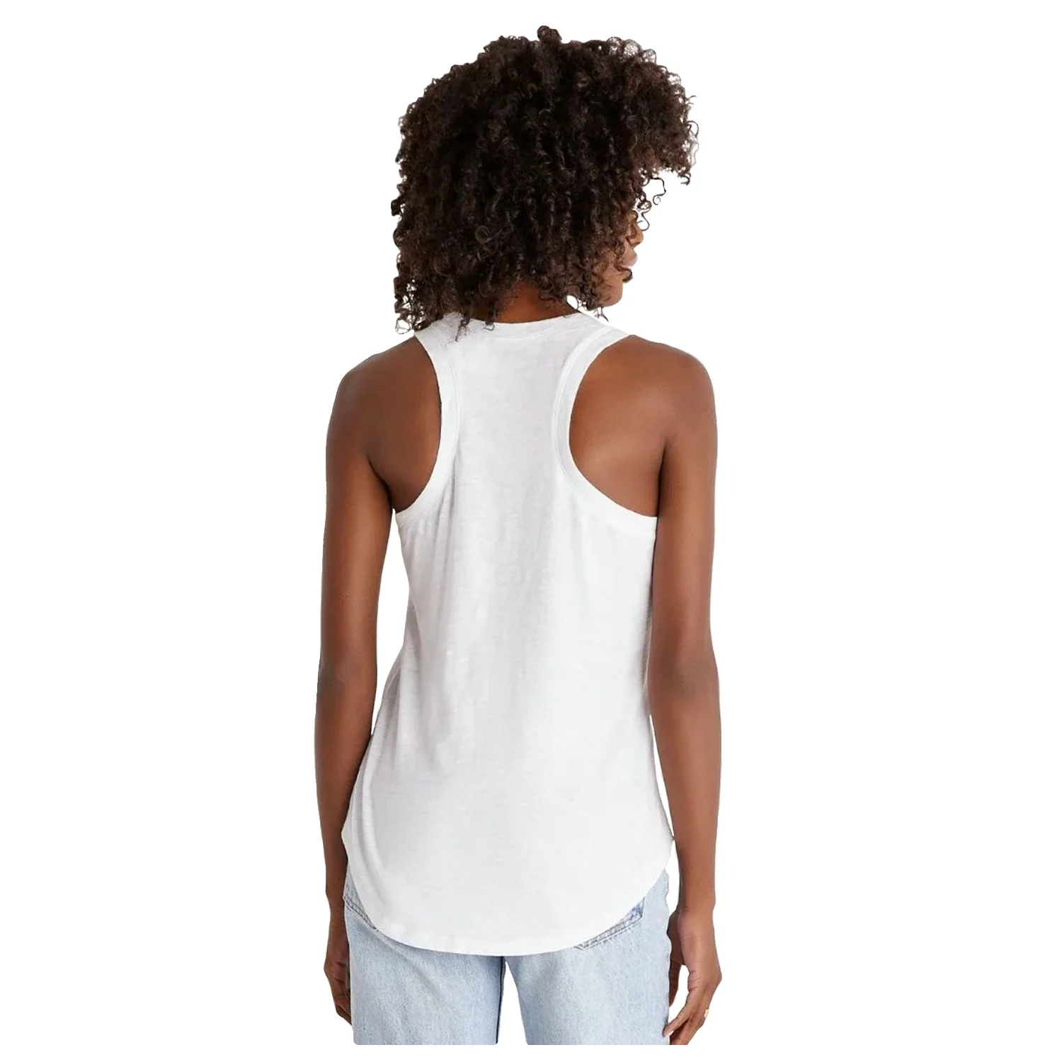 Z Supply Women's Relaxed Slub Tank White - Image 2