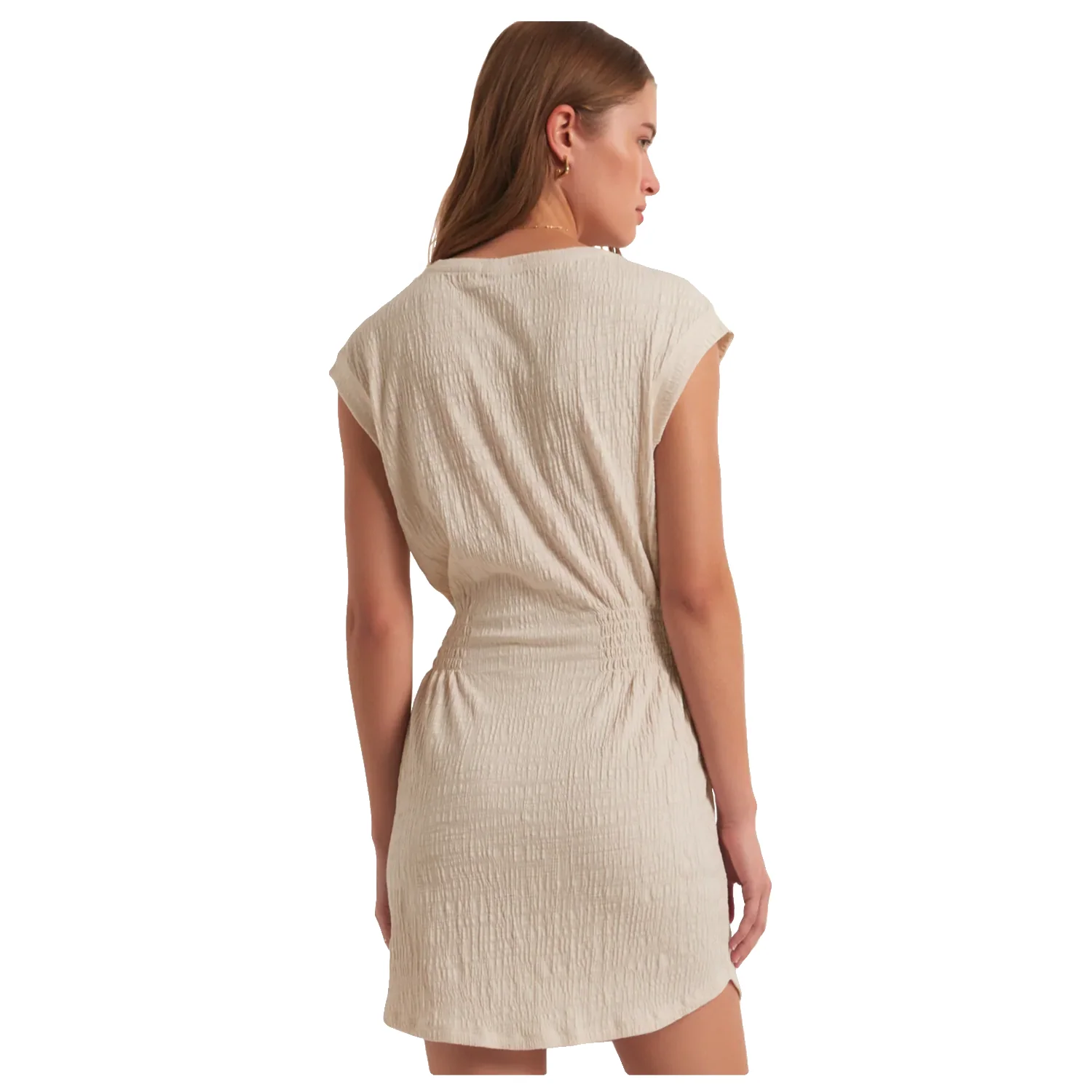 Z Supply Women's Rowan Textured Knit Dress Whisper White - Image 3