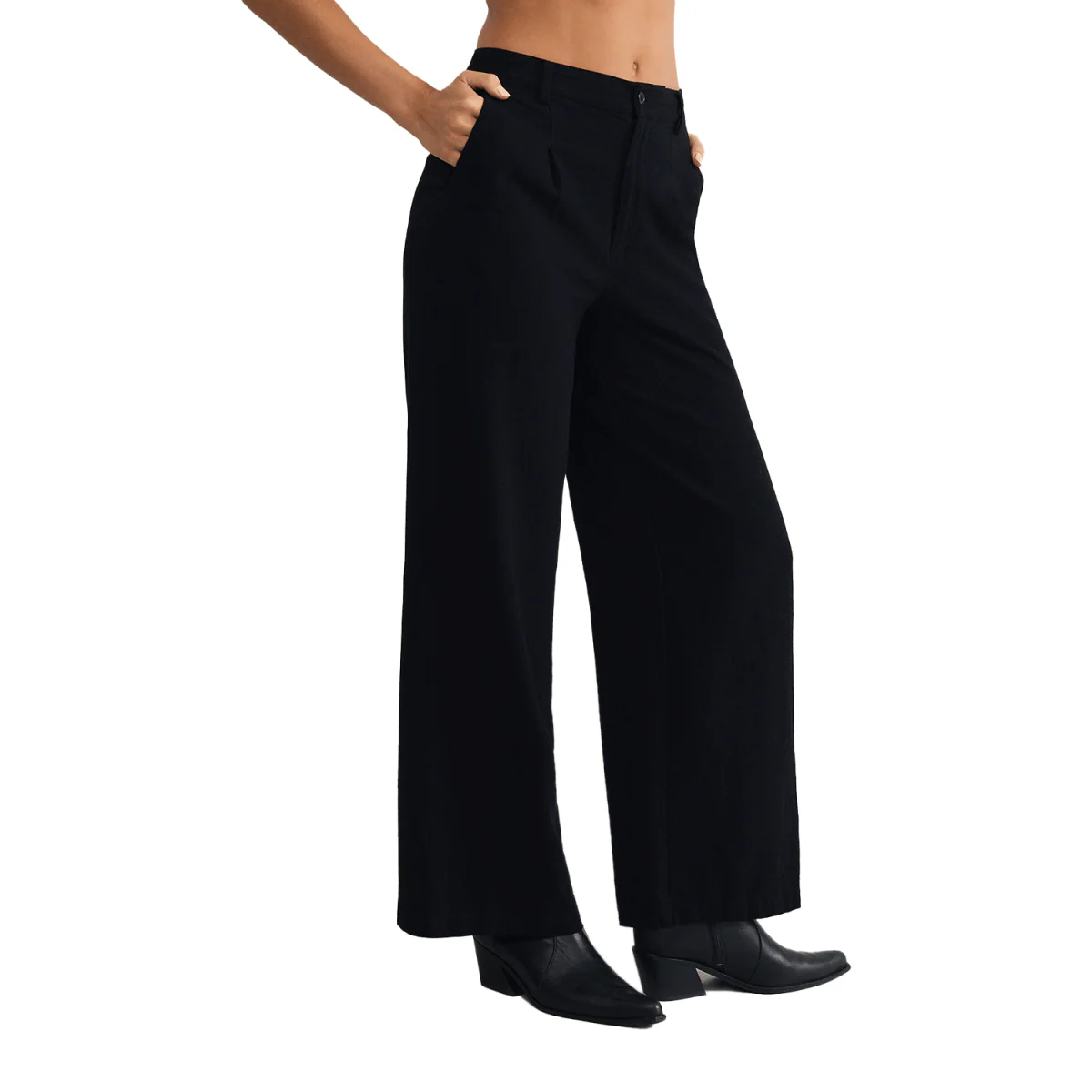 Z Supply Women's Vista Pant Black - Image 3