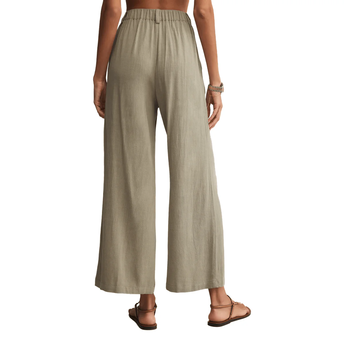 Z Supply Women's Vista Pant Dusty Palm - Image 2